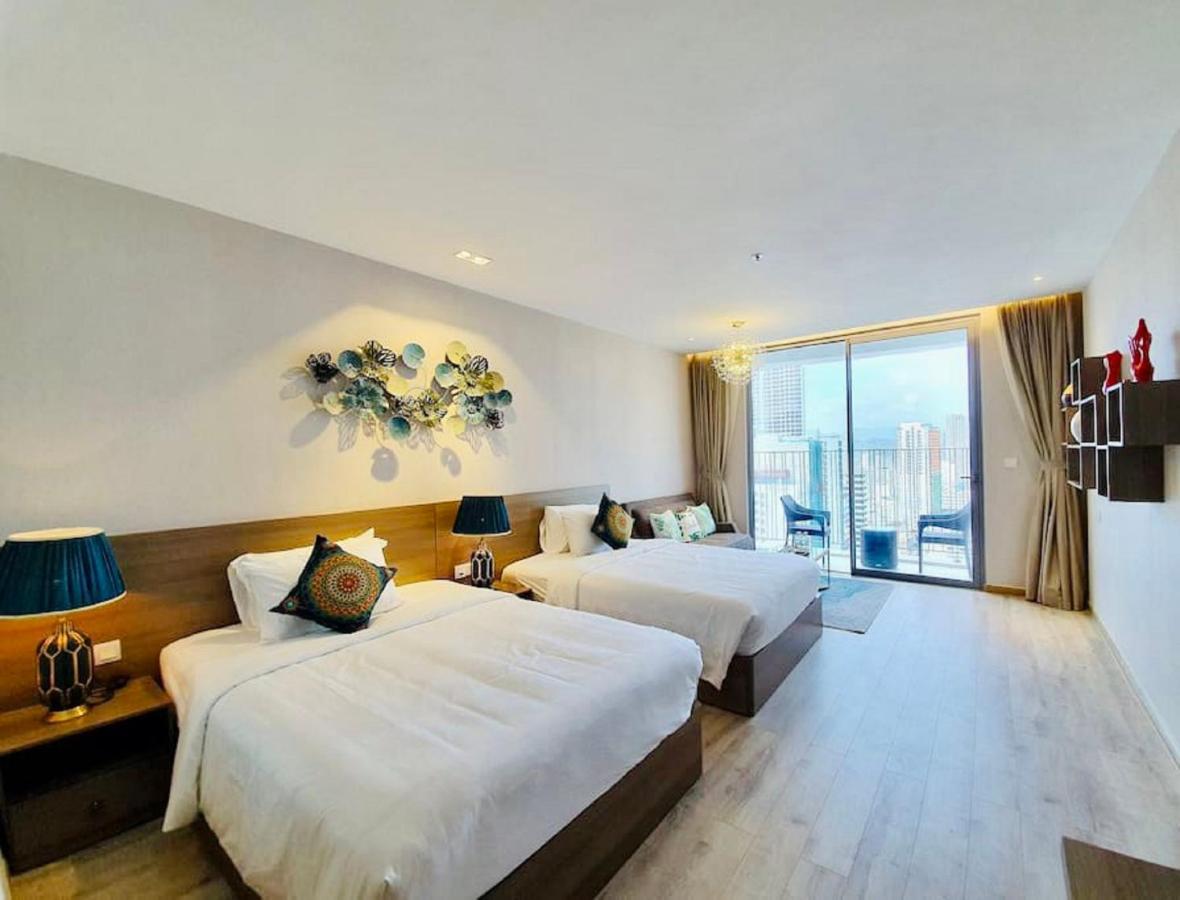 Panorama Lyn Beachfront Apartment 芽庄 外观 照片